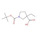 1-[(tert-butoxy)carbonyl]-3-ethylpyrrolidine-3-carboxylic acid
