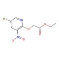 2-(5-溴-3-硝基-2-吡啶氧基)乙酸乙酯