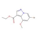 6-溴-4-甲氧基吡唑并[1，5-A]吡啶-3-羧酸乙酯