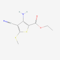 3-氨基-4-氰基-5-(甲基硫代)-噻吩-2-羧酸乙酯