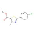 2-(4-氯苯基)-4-甲基噻唑-5-羧酸乙酯