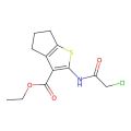 2-(2-氯乙酰胺)-5，6-二氢-4H-环戊二烯[b]噻吩-3-甲酸乙酯