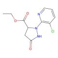 2-(3-氯吡啶-2-基)-5-氧代吡唑烷-3-羧酸乙酯