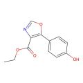 5-(4-羟基-苯基)-恶唑-4-甲酸乙酯