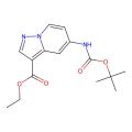 5-((叔丁氧基羰基)氨基)吡唑并[1，5-a]吡啶-3-羧酸乙酯
