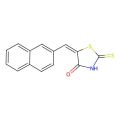 (5E)-2-mercapto-5-(2-naphthylmethylene)-1,3-thiazol-4(5H)-one