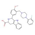 1-(3-((4-(2-Fluorophenyl)piperazin-1-yl)methyl)-4-methoxyphenyl)-2,3,4,9-tetrahydro-1H-pyrido[3,4-b]indole-3-carboxylic acid