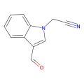 (3-formyl-1H-indol-1-yl)acetonitrile