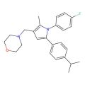 4-[[1-(4-Fluorophenyl)-5-(4-isopropylphenyl)-2-methyl-pyrrol-3-yl]methyl]morpholine