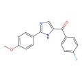 (4-Fluorophenyl)(2-(4-methoxyphenyl)-1H-imidazol-4-yl)methanone
