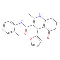 4-(furan-2-yl)-2-methyl-5-oxo-N-(o-tolyl)-1,4,5,6,7,8-hexahydroquinoline-3-carboxamide