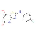2-(4-Fluorophenylamino)thiazolo[4,5-B]pyridine-5,7-diol
