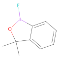 1-氟-3,3-二甲基-1,2-苯并碘氧杂戊环
