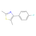 4-(4-氟苯基)-2,5-二甲基噻唑