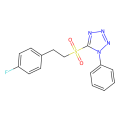5-(4-氯苯乙基磺酰基)-1-苯基-1H-四唑
