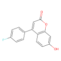 4-(4-氟苯基)-7-羟基-2H-1-苯并吡喃-2-酮
