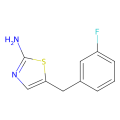 5-(3-氟苄基)-1,3-噻唑-2-胺