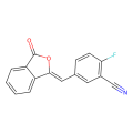 2-氟-5-[(3-氧代-1(3H)-异苯并呋喃亚基)甲基]苯腈