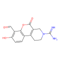 7-formyl-8-hydroxy-5-oxo-1H,2H,3H,4H,5H-chromeno[3,4-c]pyridine-3-carboximidamide