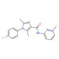 1-(4-fluorophenyl)-2,5-dimethyl-N-(6-methylpyridin-2-yl)-1H-imidazole-4-carboxamide