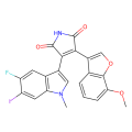 3-(5-Fluoro-6-iodo-1-methyl-1H-indol-3-yl)-4-(7-methoxybenzofuran-3-yl)pyrrole-2,5-dione