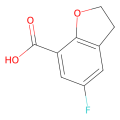 5-fluoro-2,3-dihydro-1-benzofuran-7-carboxylic acid