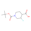 1-[(tert-butoxy)carbonyl]-3-fluoropiperidine-4-carboxylic acid