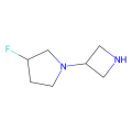 (3S)-1-(azetidin-3-yl)-3-fluoro-pyrrolidine;dihydrochloride