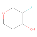 (3S,4R)-3-fluorooxan-4-ol