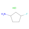 (1R,3S)-3-fluorocyclopentanamine;hydrochloride