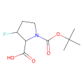 (2R,3R)-1-[(tert-butoxy)carbonyl]-3-fluoropyrrolidine-2-carboxylic acid