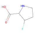(2S,3S)-3-fluoropyrrolidine-2-carboxylic acid