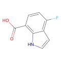 4-氟-1H-吲哚-7-羧酸