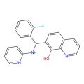 7-((2-Fluorophenyl)(pyridin-2-ylamino)methyl)quinolin-8-ol