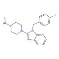 1-(1-(4-fluorobenzyl)-1H-benzo[d]imidazol-2-yl)-N-methylpiperidin-4-amine