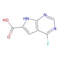 4-fluoro-7H-pyrrolo[2,3-d]pyrimidine-6-carboxylic acid