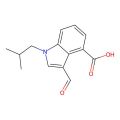 3-formyl-1-(2-methylpropyl)-1H-indole-4-carboxylic acid