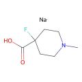 4-fluoro-1-methyl-piperidine-4-carboxylic acid;sodium salt