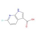 6-氟-1H-吡咯并[2，3-b]吡啶-3-羧酸