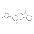 1-(2-fluoro-4-(1-methyl-1H-pyrazol-4-yl)benzyl)indoline-2,3-dione