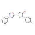 1-(4-Fluorophenyl)-4-(3-phenyl-1,2,4-oxadiazol-5-yl)pyrrolidin-2-one