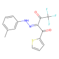 4,4,4-三氟-1-(2-噻吩基)-1,2,3-丁三酮 2-[(3-甲基苯基)腙]