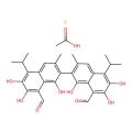 (S)-Gossypol (acetic acid)