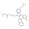 Glycine, N,N-dimethyl-, 3-(5,6,7,13-tetrahydro-9-((1-methylethoxy)methyl)-5-oxo-12H-indeno(2,1-a)pyrrolo(3,4-c)carbazol-12-yl)propyl ester