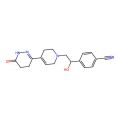 4-[1-hydroxy-2-[4-(6-oxo-4,5-dihydro-1H-pyridazin-3-yl)-3,6-dihydro-2H-pyridin-1-yl]ethyl]benzonitrile