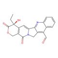 1H-Pyrano(3',4':6,7)indolizino(1,2-b)quinoline-11-carboxaldehyde, 4-ethyl-3,4,12,14-tetrahydro-4-hydroxy-3,14-dioxo-, (S)-