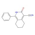 2,3,5,6,7,8-hexahydro-3-oxo-1-phenyl-4-Isoquinolinecarbonitrile