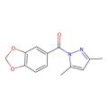1H-Pyrazole, 1-(1,3-benzodioxol-5-ylcarbonyl)-3,5-dimethyl-