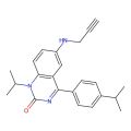 2(1H)-Quinazolinone, 1-(1-methylethyl)-4-[4-(1-methylethyl)phenyl]-6-(2-propyn-1-ylamino)-