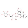 1-Hydroxy-2-(hydroxymethyl)-3-[(2S,3R,4S,5S,6R)-3,4,5-trihydroxy-6-[[(2S,3R,4S,5R)-3,4,5-trihydroxyoxan-2-yl]oxymethyl]oxan-2-yl]oxyanthracene-9,10-dione
